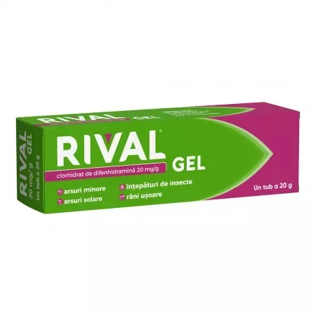 Rival gel 20mg/g, 20g, Fiterman Pharma — preț și oferte