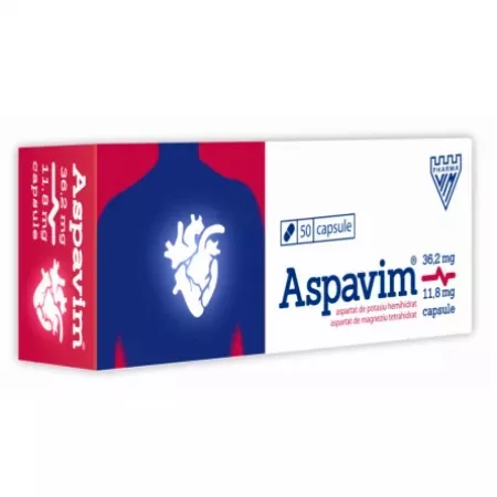 Aspavim, 36,2 mg/11,8, 50 capsule, Vim Spectrum — preț și oferte