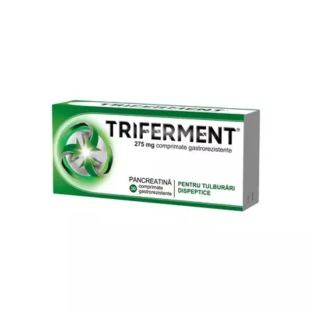 Triferment 275mg, 30 comprimate, Biofarm — preț și oferte