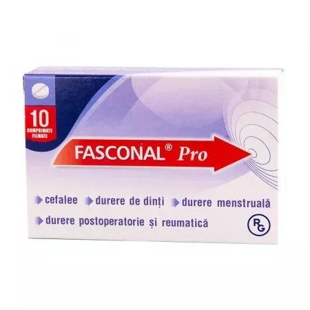 Fasconal Pro, 10 comprimate, Gedeon Richter — preț și oferte