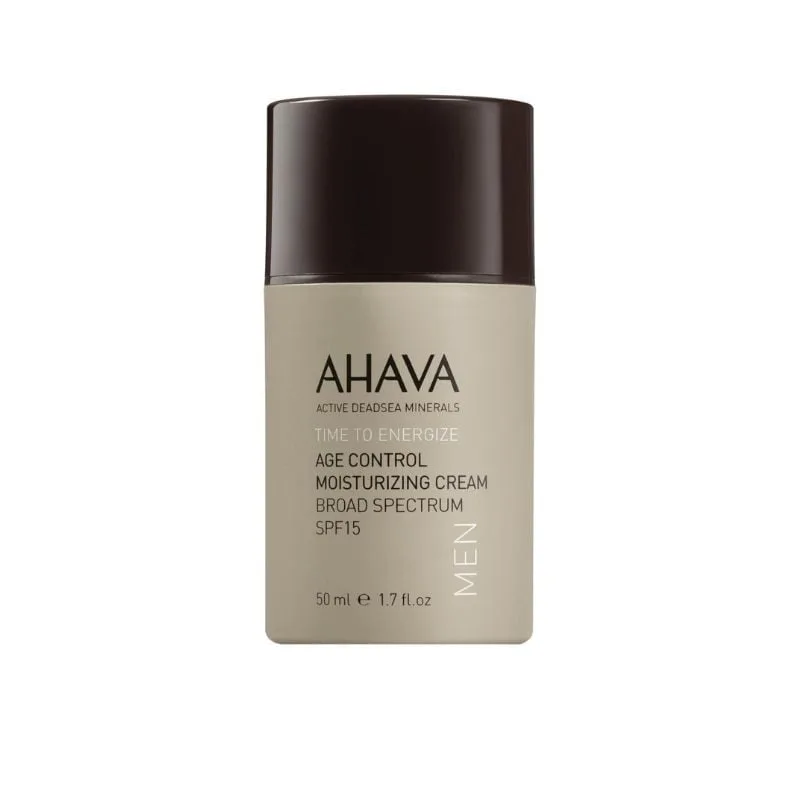 Crema hidratanta cu SPF 15 Men Age Control, 50 ml, Ahava — preț și oferte