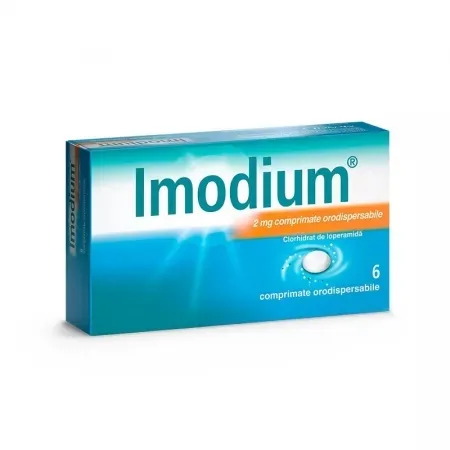 Imodium 2mg, 6 capsule orodispersabile, McNeil McNeil Healthcare Ltd. — preț și oferte