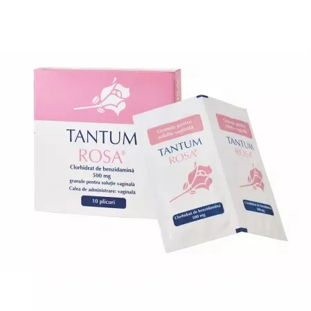 Tantum Rosa 500mg/plic, 10 plicuri, Angelini ANGELINI PHARMA — preț și oferte