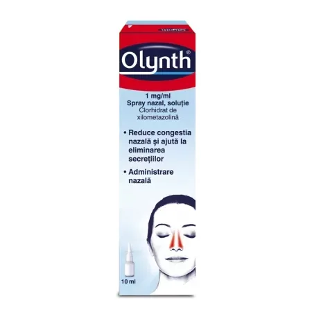 Olynth spray nazal 1mg/ml, 10ml, Kenvue — preț și oferte