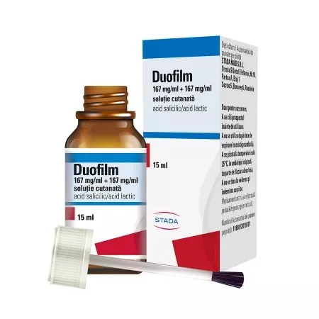 Duofilm solutie cutanata, 15ml, Stada — preț și oferte