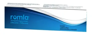 Romla crema anestezica 25mg/25mg/g, 30g, Magnapharm