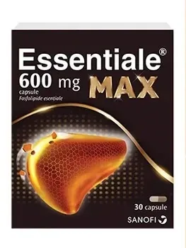 Essentiale Max 600mg, 30 capsule, Opella OPELLA HEALTHCARE — preț și oferte