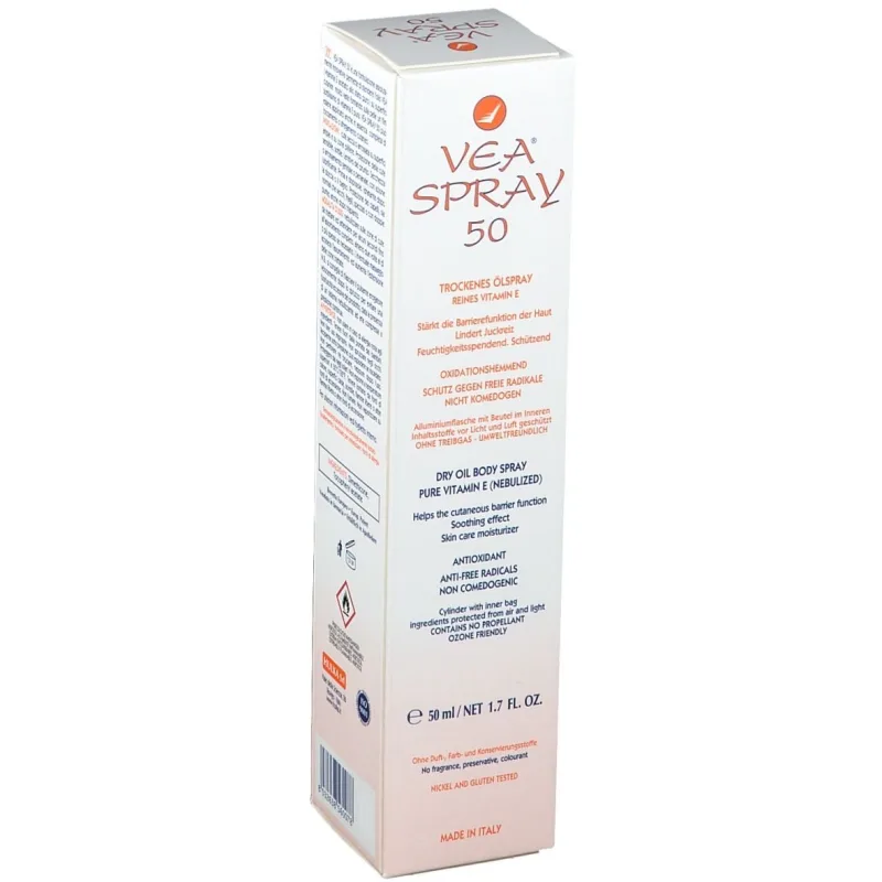Spray ulei uscat si vitaminaE pura nebulizata VEA50, 50ml, Hulka — preț și oferte