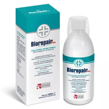 Apa de gura Biorepair Plus cu probiotice, 250ml, Coswell — preț și oferte