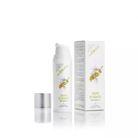 Crema noapte anti-rid 45+ ulei de catina, 50ml, Viorica — preț și oferte