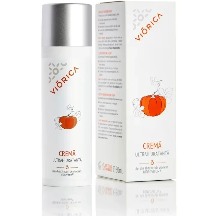Crema ultrahidratanta cu ulei de samburi de dovleac, 50ml, Viorica — preț și oferte