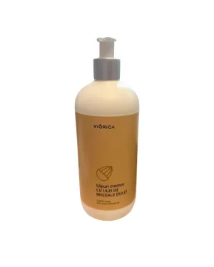 Sapun cremos nutritiv cu ulei migdale dulci, 500ml, Viorica