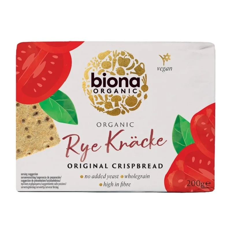 Crispbread felii crocante din secara integrala Bio, 200g, Biona — preț și oferte