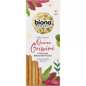 Grisine bio cu quinoa si ulei de masline, 125g, Biona