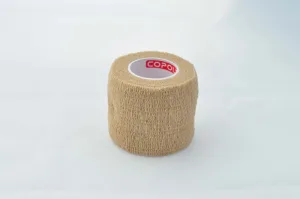 Bandaj autoadeziv 5cm x 4,5m, alb-bej, Copoly