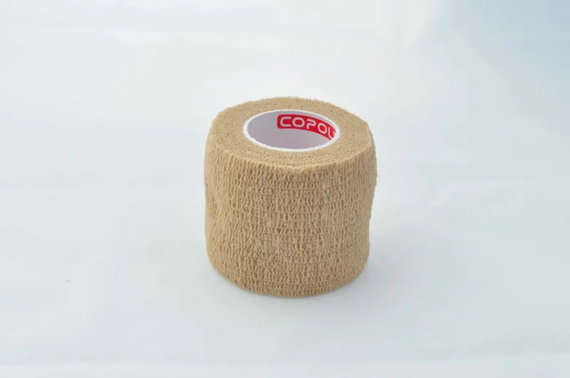 Bandaj autoadeziv 5cm x 4,5m, alb-bej, Copoly — preț și oferte