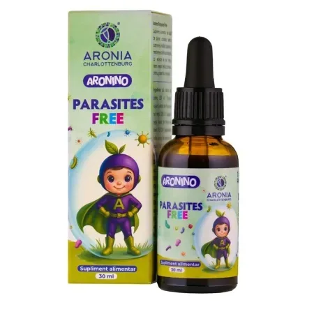 Parasites Free Aronino, picaturi paraziti intestinali 30ml, Aronia Charlottenburg — preț și oferte