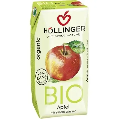 Nectar Bio de mere, 200 ml, Hollinger — preț și oferte