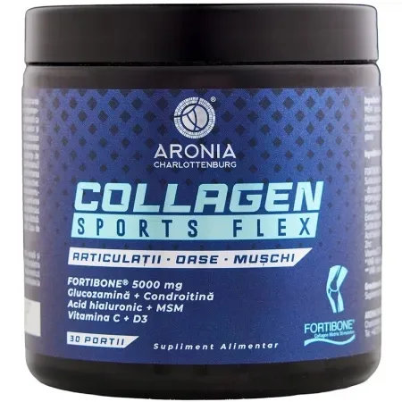 Collagen Sports Flex articulații, oase și mușchi, 30 doze, Aronia Charlotenburg Aronia Charlottenburg — preț și oferte