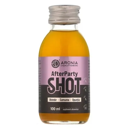 After Party Shot electroliti si vitamine, 100ml, Aronia Charlottenburg — preț și oferte
