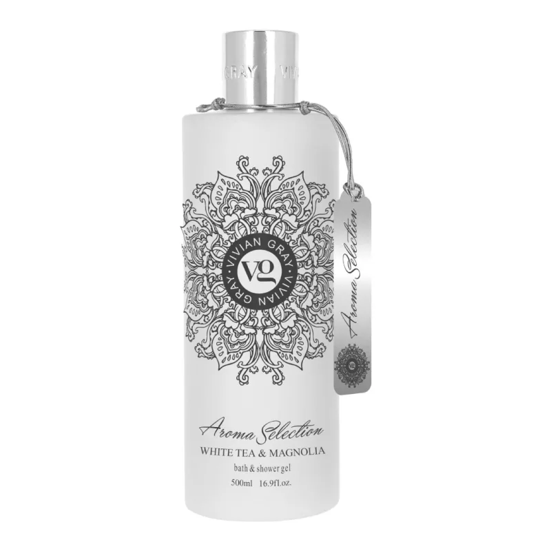 Gel de dus White Tea & Magnolia, 500 ml, Vivian Gray — preț și oferte