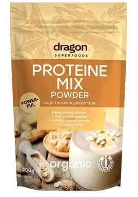 Mix proteic eco raw, 200g, Dragon Superfoods — preț și oferte