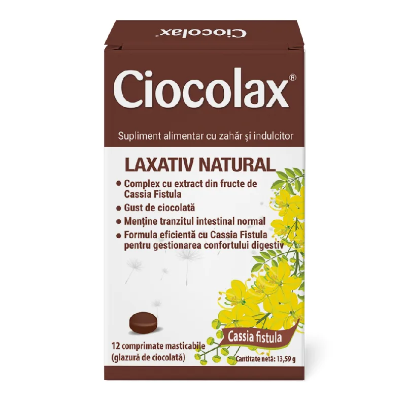 Ciocolax, 12 comprimate, Labormed LABORMED PHARMA — preț și oferte
