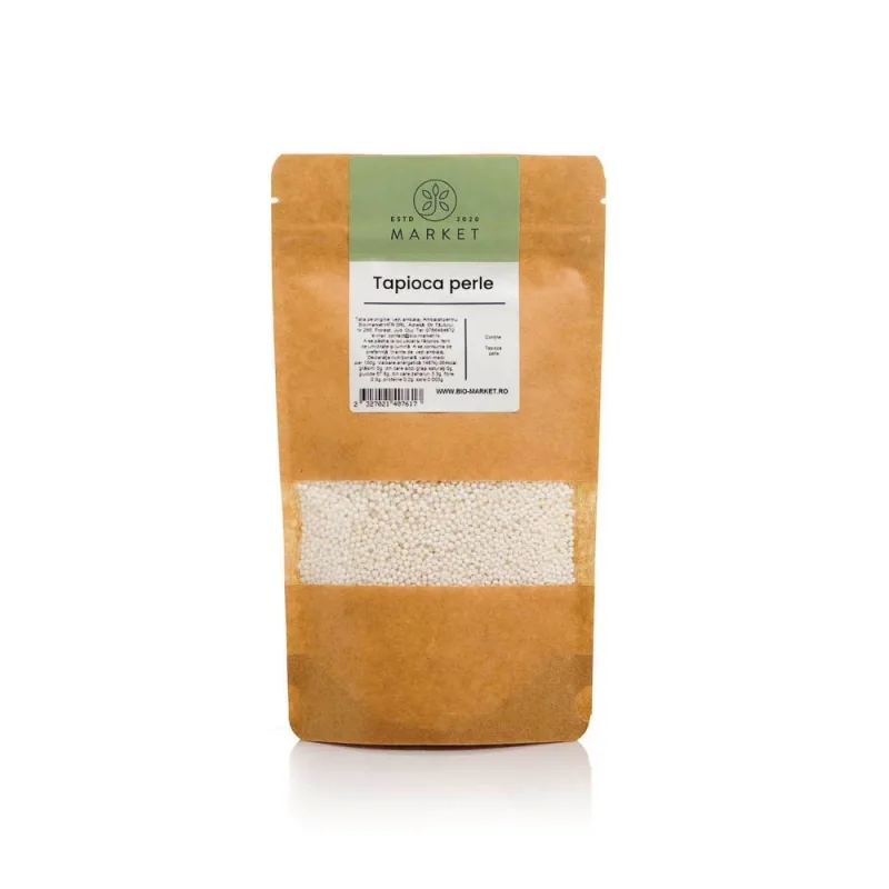 Tapioca perle 500g, Bio-Market — preț și oferte