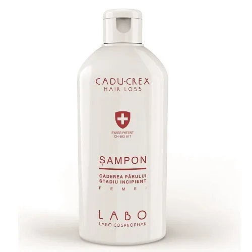 Sampon impotriva caderii parului stadiu incipient femei Cadu-Crex, 200 ml, Labo Labo Cosprophar Suisse — preț și oferte