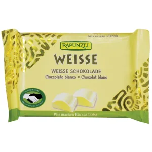 Ciocolată albă eco, 100g, Rapunzel