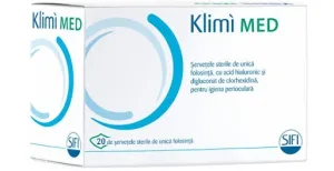 Klimi Med servetele sterile igiena perioculara, 20 bucati, Sifi