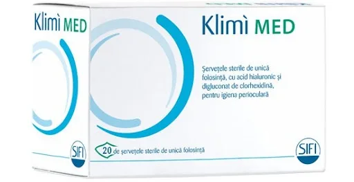 Klimi Med servetele sterile igiena perioculara, 20 bucati, Sifi SIFI ITALIA — preț și oferte