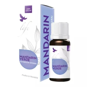 Ulei esential integral de mandarin verde, 10ml, Bionovativ