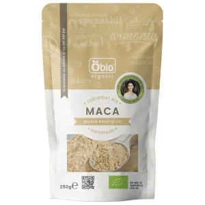 Pudra ecologica Maca, 250g, OBio