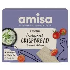 Crispbread painici din hrisca integrala FG bio 120g (Amisa)
