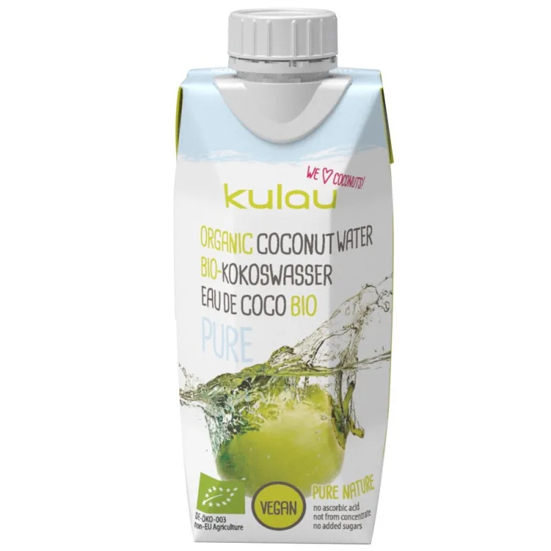 Apa de cocos Pure eco, 330ml, Kulau — preț și oferte