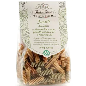 Fusilli tricolore Bio, 250g, Pasta Natura
