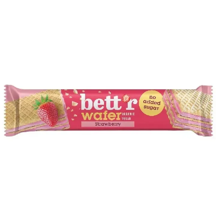 Napolitana cu crema de capsuni si caju cu eritritol Bio, 30g, Bettr — preț și oferte