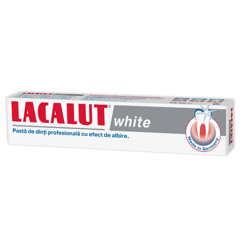 Lacalut White pasta dinti medicinala, 75ml ZDROVIT — preț și oferte