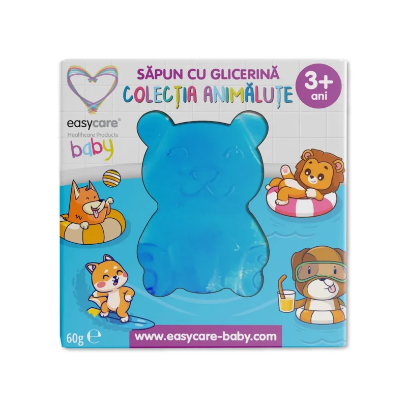 Sapun cu glicerina copii forma Animale, 60g, EASY00305, Easycare Baby EASYCARE HEALTHCARE PRODUCTS — preț și oferte