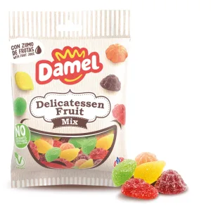Jeleuri gumate cu suc de fructe Delicatese, 80g, Damel