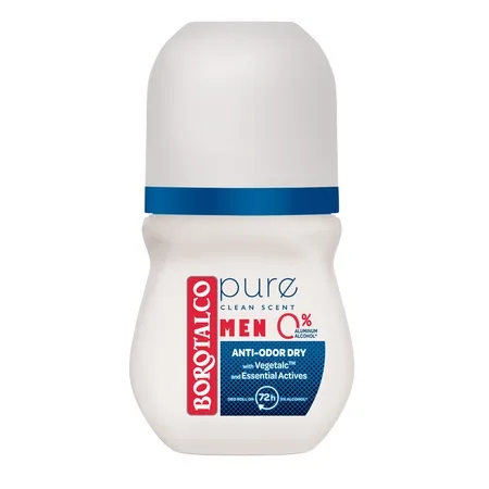 Deodorant Roll-on Men Pure Clean Scent, 50 ml, Borotalco — preț și oferte