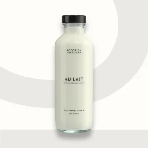 Lapte baie cu ovaz si musetel Au Lait, 440ml, Scottish Fine Soaps