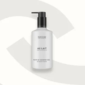 Gel dus cu lapte de ovaz si musetel Au Lait, 300ml, Scottish Fine Soaps