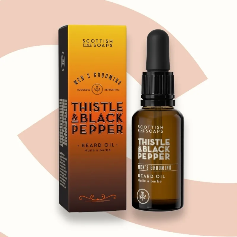 Ulei barba Thistle & Pepper, 30ml, Scottish Fine Soaps — preț și oferte