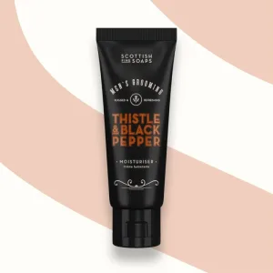 Crema hidratanta fata barbati Thistle & Pepper, 75ml, Scottish Fine Soaps