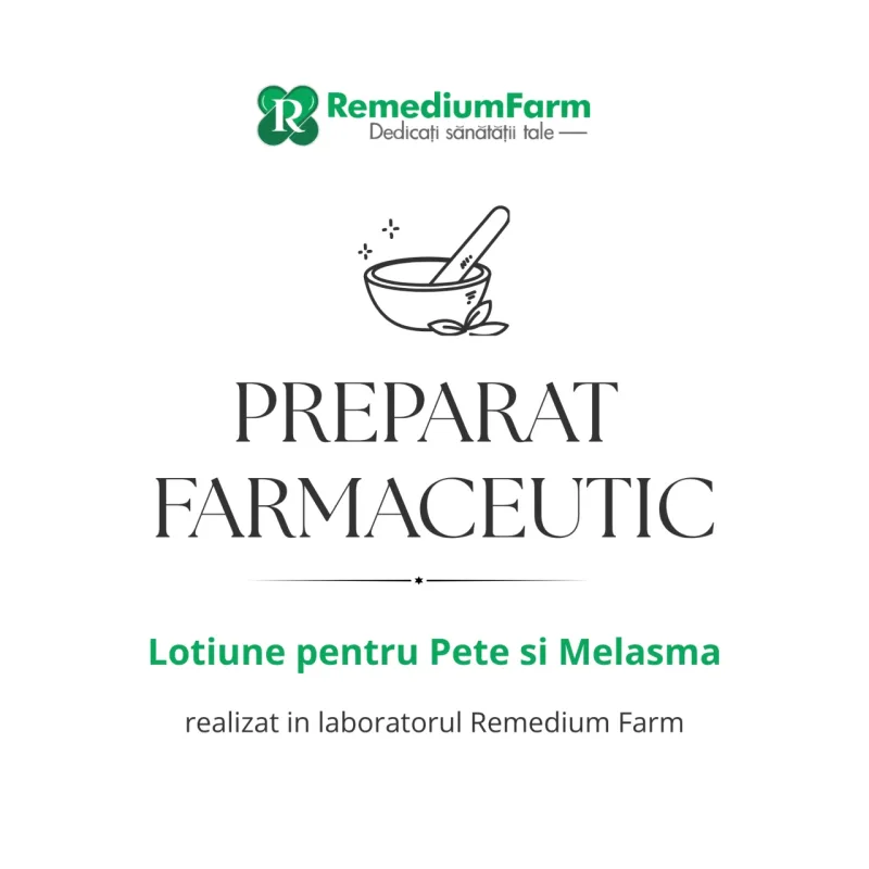 Lotiune pentru Pete si Melasma, 100g Remedium Farm — preț și oferte