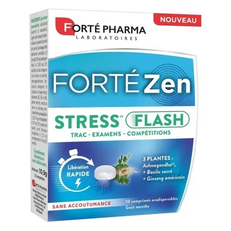 Forte Zen Stress Flash, 10 comprimate orodispersabile, Forte Pharma FORTE PHARMA LABORATOIRES — preț și oferte