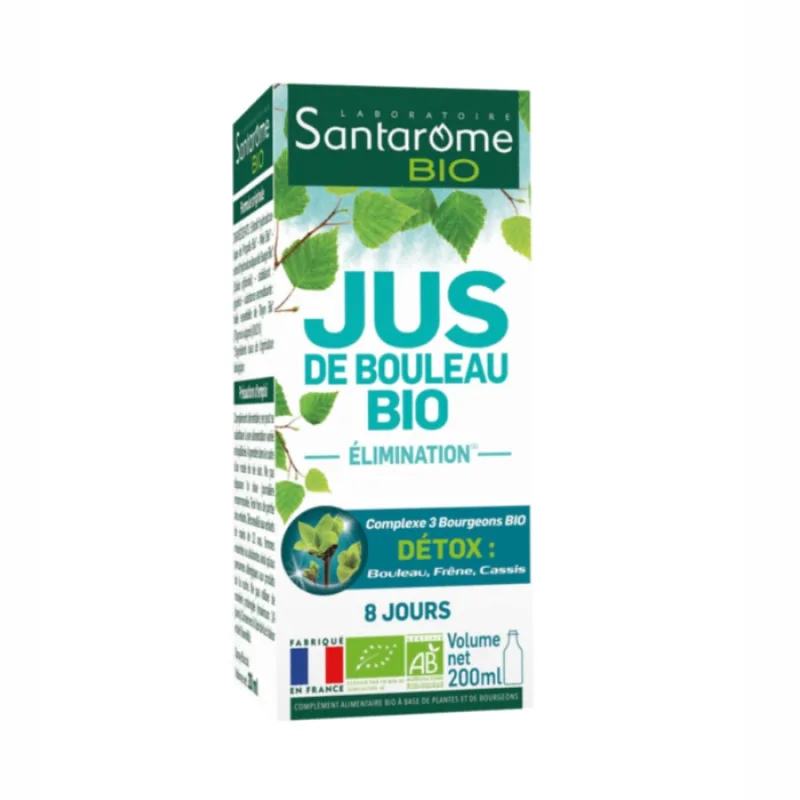Suc de mesteacan Bio 200ml, Santarome Santarome Laboratoire Bio — preț și oferte