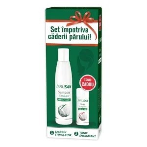 Set Parusan Sampon stimulator, 200ml + Tonic energizant, 50ml, Zdrovit